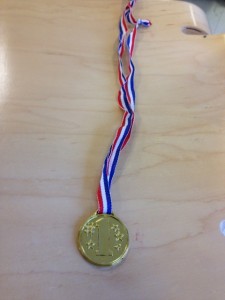 Attend Winter Olympics Reading Night and earn a gold medal.